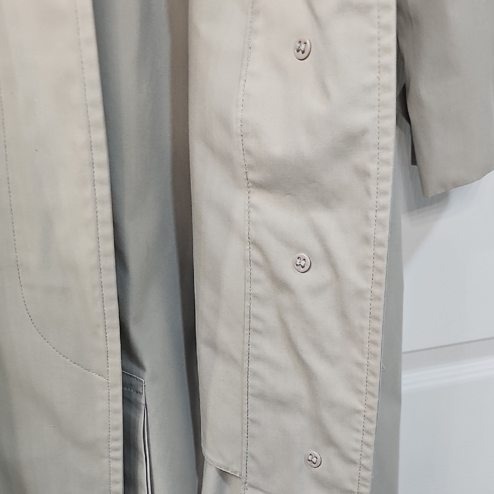 Vintage London Fog Maincoats Hemphill-Wells Calibre Trenchcoat Size 8 - Picture 11 of 12
